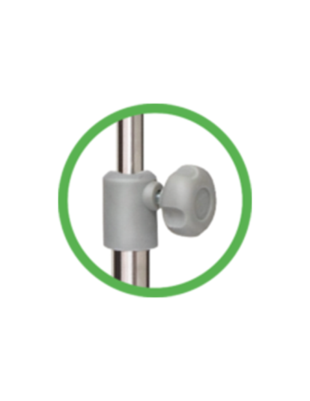 Soporte portasueros cuidados intensivos