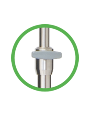 Soporte portasueros Bombas de infusión y sueros 4 ganchos