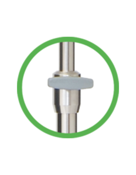 Soporte portasueros Bombas de infusión y sueros 4 ganchos Soporte portasueros Bombas de infusión y sueros 4 ganchos