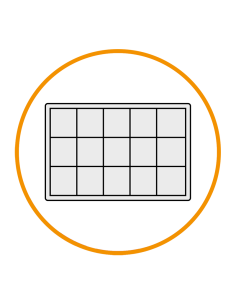 Separaciones variables 15 compartimentos