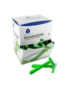 Rasuradora no estéril 2 hojas "Unidix", Caja 100 uds