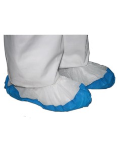 CalzaTejido Antideslizante Azul, Caja 100 uds