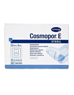 Apósito Cosmopor E 7,2x5cm, Caja 50 uds