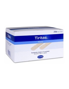 Tirita Plástico 1,9cmx7,2cm, Caja 250 uds