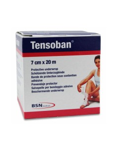 Venda Pre-Vendaje Tensoban 7cm x 20m, Caja 12 uds