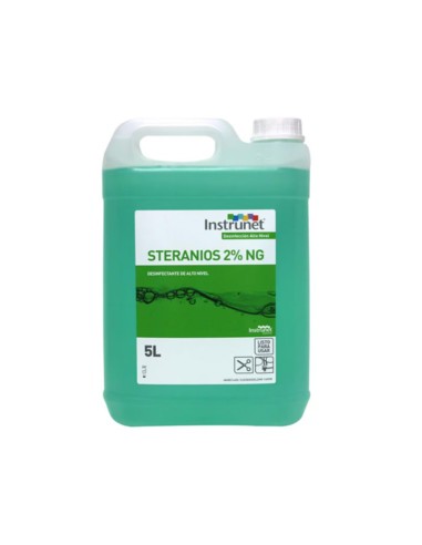 Desinfectante Instrumental Alto Nivel Instrunet Steranios 2% - Glutaraldehido, 5 L