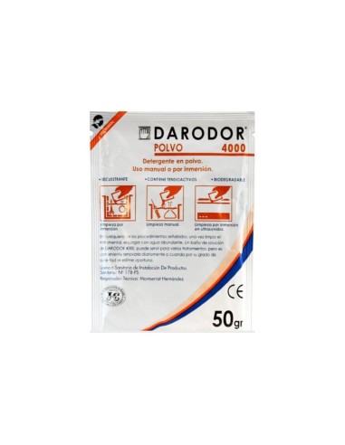 Desinfectante Instrumental Polvo Darodor 4000 - Sobre 50gr, 10 uds