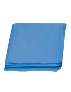 Talla no estéril Tissue Impermeable Azul 75cm x 100cm, Caja 200 uds