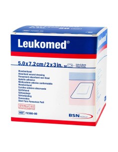 Leukomed 5.0cmx7.2cm, 50 uds