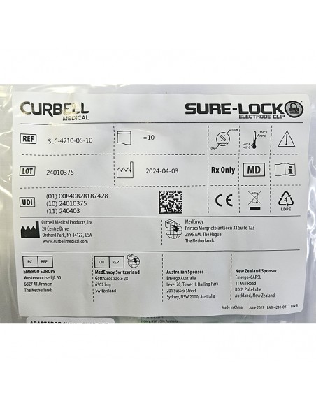 Adaptador Snap-Clip 3/4mm, 10 uds.