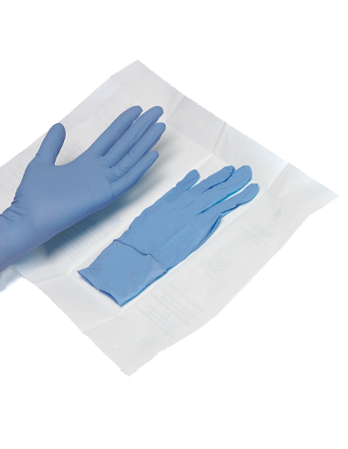 Guante Quirúrgico Estéril Látex sin polvo Eurogloves UDX T.6,5, Caja 50 pares