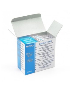 Cateter Nipro IV 22G 1 1/4" 0,8x32mm, Caja 50 uds