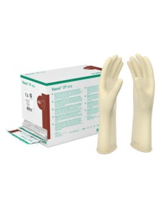 Guantes Cirugía Vasco OP ECO Látex sin polvo T-6,0 BBraun, 40 uds