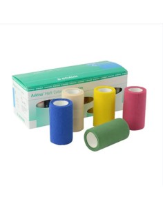 Askina Haft Color Cohesiva Verde 8cmx4m BBraun, 1 ud