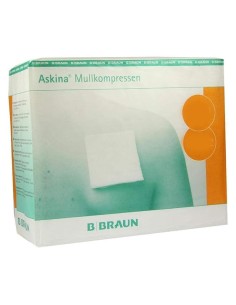 Askina Mullkompressen No Estéril 7,5x7,5cm B Braun, 100 uds.
