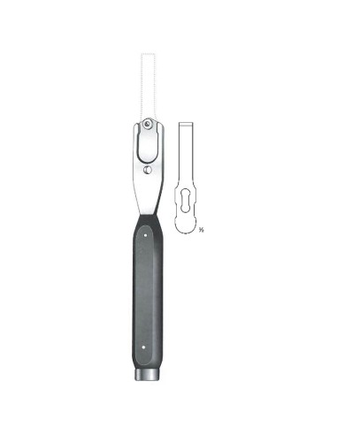 Hoja de cincel intercambiable premium largo 8,5cm - ancho 16mm Aesculap