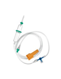 Equipo Infusión Intrafix Safeset P con llave 3 vías 220cm BBraun, 10 uds