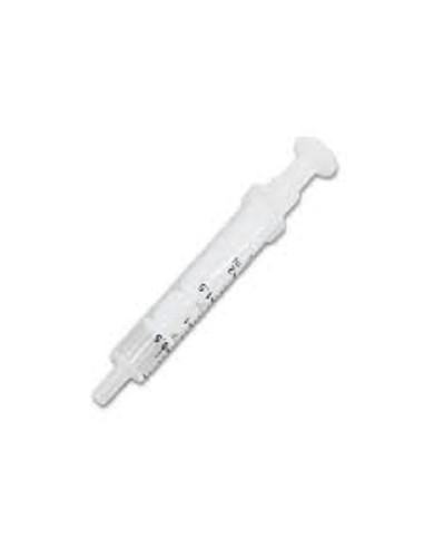 Jeringa 2 cuerpos Cono Luer Concéntrico 2ml., Caja 100 uds