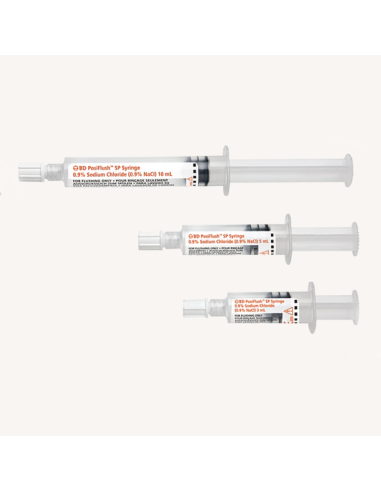 Jeringa Precargada Cloruro Sódico "Polyflush" 3ml, Caja 30 uds