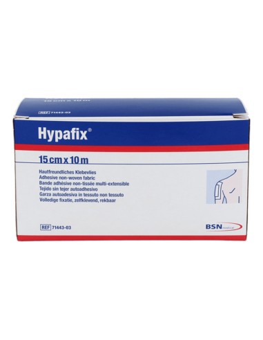 Esparadrapo Gasa Hypafix 15cmx10m, 1 ud
