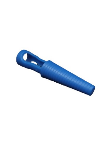 Tapón de Sonda Estéril Azul 55mm, Caja 100 uds