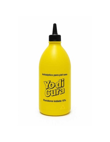 Solución Povidona Yodada Yodicura 10%, 500 ml.