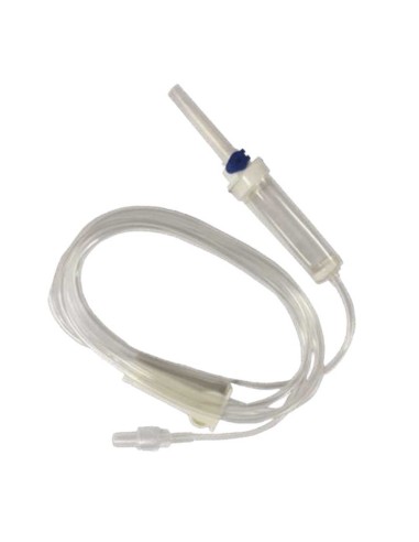 Sistema de suero Luer Lock envase de plástico, Caja 250 uds.