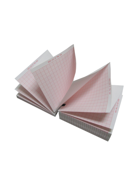 Paquete Z Papel ECG 80mmx90mmx280, 1 paq.