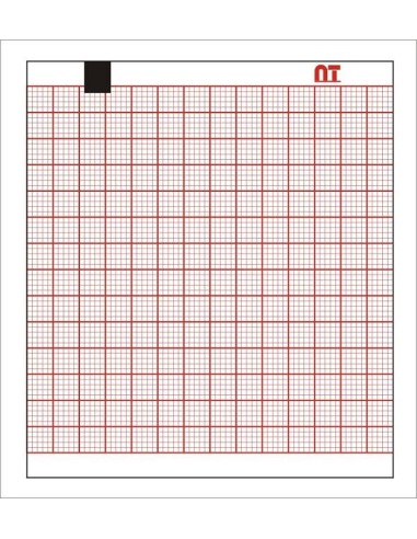 Paquete Papel ECG 80mmx70mmx315 hojas, 1 paq.
