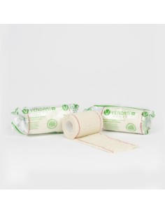 Venda Compresiva Cohesiva Vendari Crepre Haft 10 cm x 10 m, 1 ud.