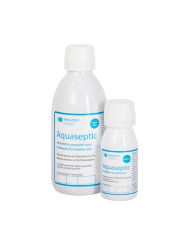 Clorhexidina Acuosa Aquaseptic Incolora 2% 250 ml. Caja 12 uds