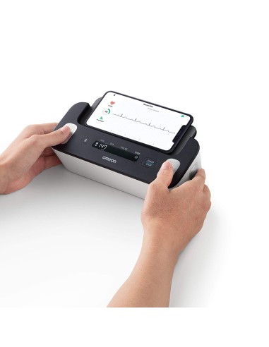 Tensiómetro y ECG (2 en 1) de una sola derivación Omron