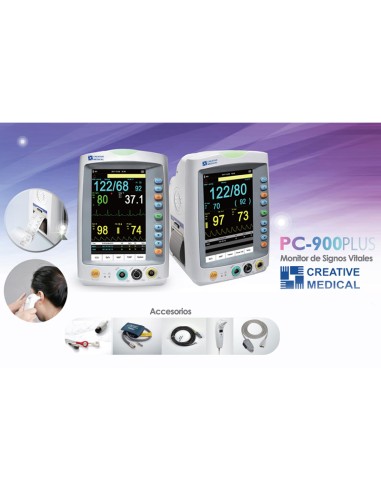 Monitor Multiparamétrico de Constantes Vitales PC-900 PLUS