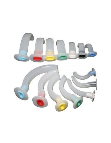 Cánula de Guedel Naranja Nº 5 - 110mm, 1 ud