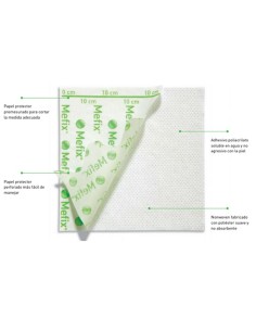 Esparadrapo Gasa Mefix 5cmx10m, 1 ud