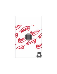 Electrodo FOAM 44x32 Conect. H.4mm, Caja 1000 uds