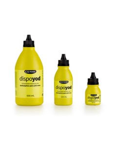 Solución Povidona Yodada 10% "amarilla", 500 ml.