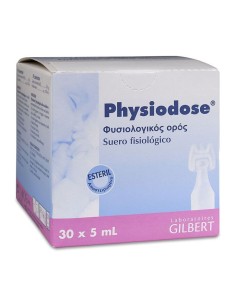 Suero Fisiológico Physiodose Monodosis 5ml, Caja 30 uds.
