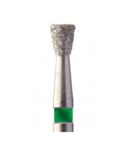 Fresa 805G.RA Verde Diamante Cónica Invertida Jota, 5 uds