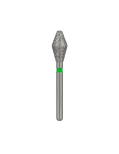Fresa 811LG.FG Verde Diamante Barril Largo Jota, 2 uds